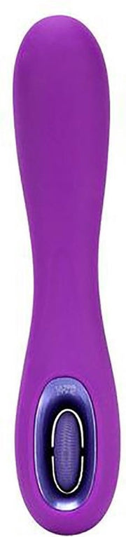 UltraZone Tundra Rose 6x Silicone Vibe - Purple - Silicone Vibrators -