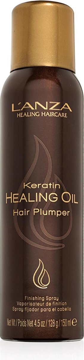 L'ANZA HEALING OIL KERATIN HAIR PLUMPER HAARSPRAY ALLE HAARTYPEN 150ML
