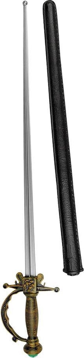 12 stuks: Musketiersdegen met schede - 65cm