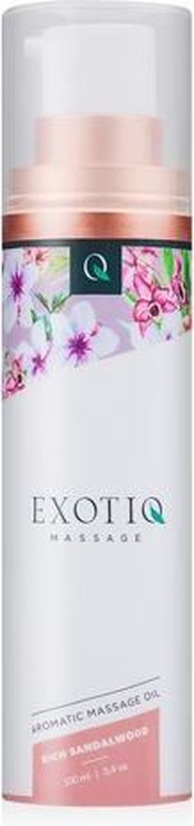 Exotiq - Exotiq Massageolie Rich Sandalwood - 100 ml