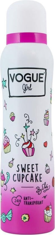 6x Vogue Girl Anti Transpirant Sweet Cupcake 150 ml