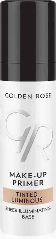 Golden Rose Make-up Primer Tinted Luminous Voor een betere hechting met een lichte Kleurtje en hydratatie
