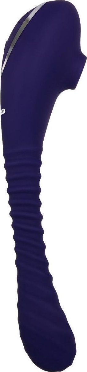 Evolved Bendable Sucker Zuigende Vibrator Paars