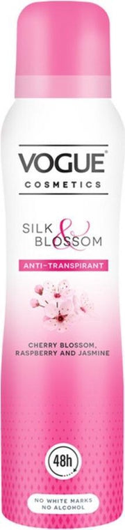 6x Vogue Anti-Transpirant Silk and Blossom 150 ml