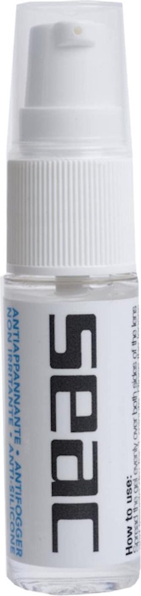 Seac Biogel - Anti condensatie voor duikmaskers - Snorkelmaskers en zwembrillen - 100% organisch - 60ml