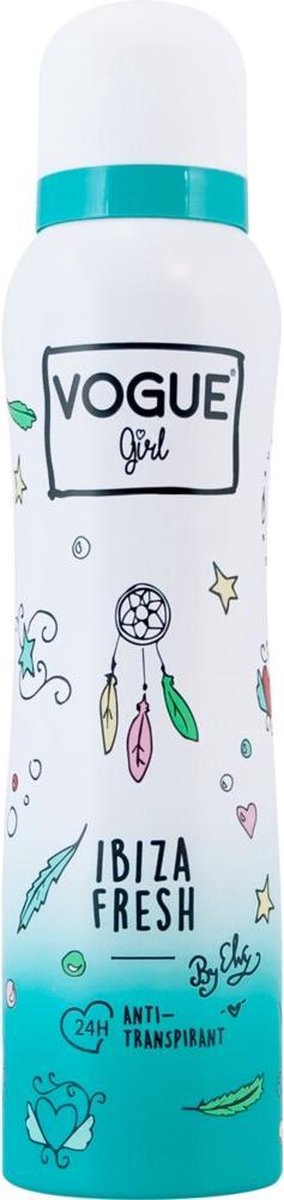 6x Vogue Girl Anti Transpirant Ibiza Fresh 150 ml