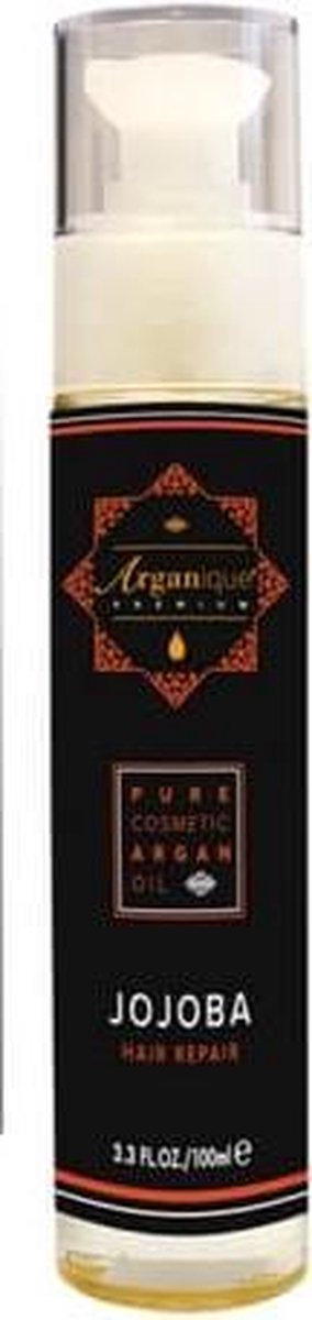 Arganique arganolie met Jojobaolie 100 ML - Haarmasker Haarolie Haarverzorging - baardolie