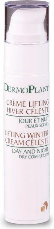 DERMOPLANT CELESTE Creme Lifting Hiver - Met hibiscus extract (Botox-like) en argan eiwitten - Biologisch - Allergenvrij - 50ml