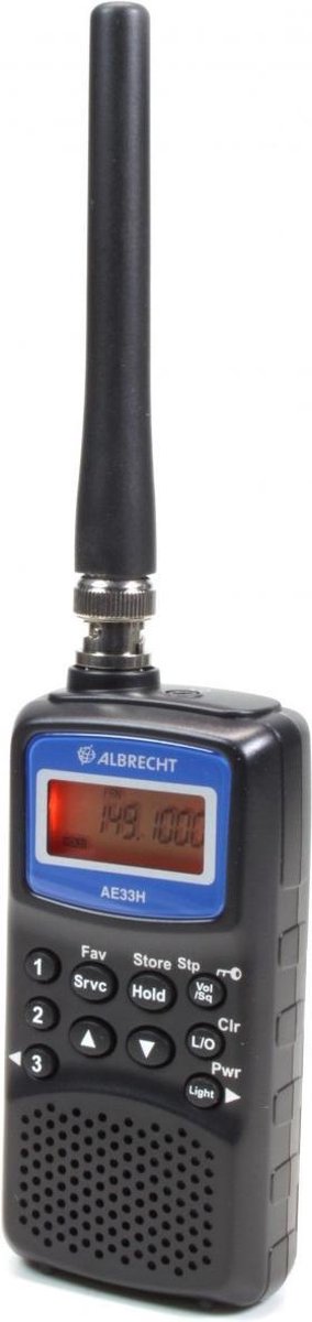Albrecht AE-33H Air band scanner met FM radio