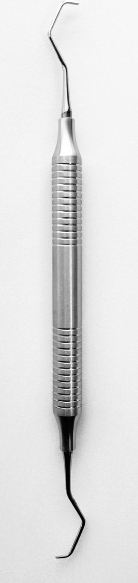 Beautytools Tandsteenhaakje/Tandsteenverwijderaar - Afgeplatte Punt (Sterk) (Holle Buis) (17 cm) - (DT-2700)
