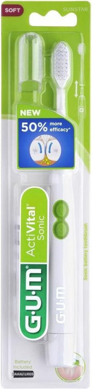 2x GUM Elektrische Tandenborstel Activital Sonic