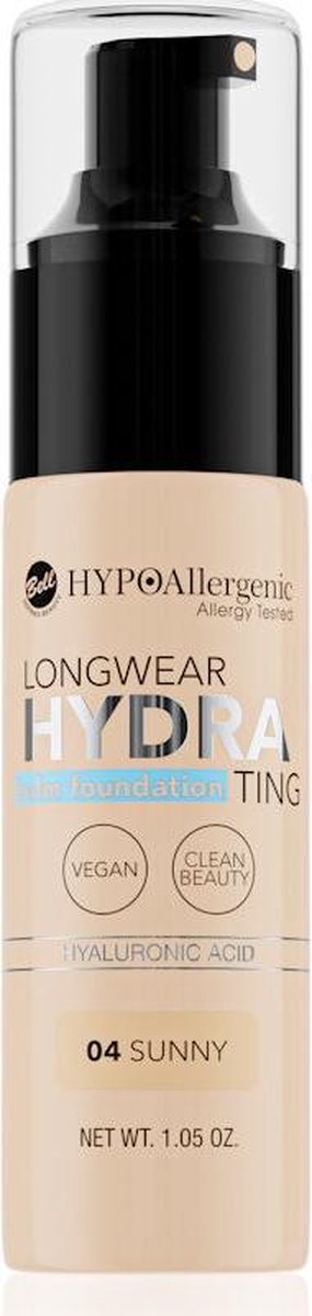 Hypoallergenic – Hypoallergene Longwear Hydra Foundation #04 Sunny