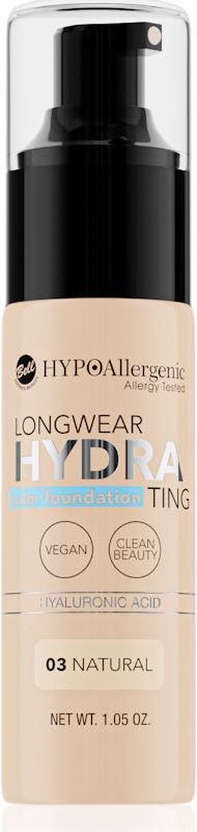 Hypoallergenic – Hypoallergene Longwear Hydra Foundation Natural #03