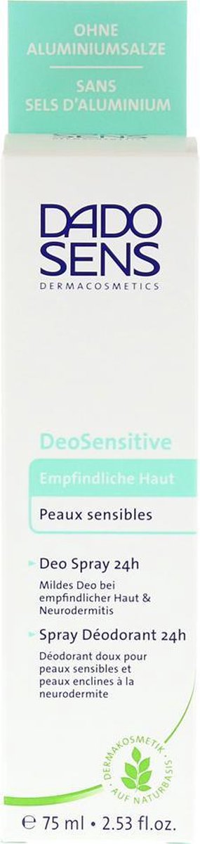 Dadosens deosensitive deodorant spray 24h 75 ml