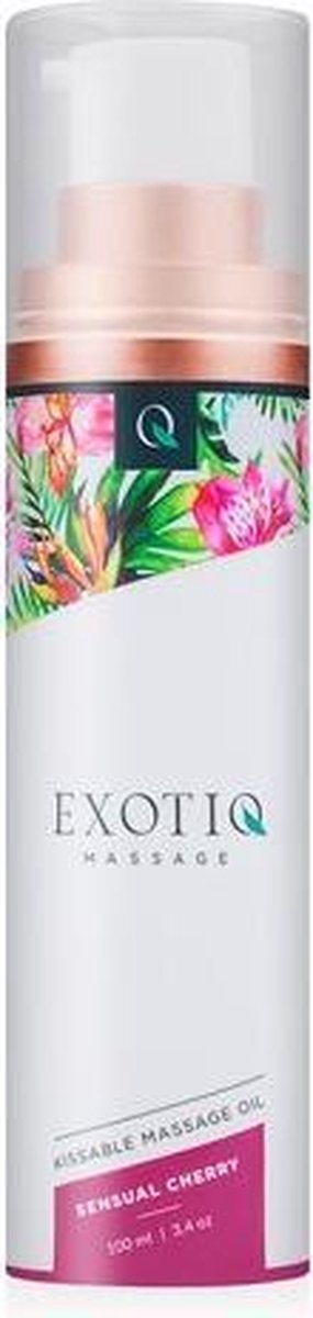 Exotiq Massage olie - Massageolie - Erotische Massage olie - Sensual Cherry - 100 ml