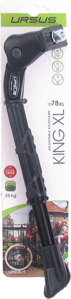 Standaard Ursus King XL verstelbaar 27.5-29" - zwart