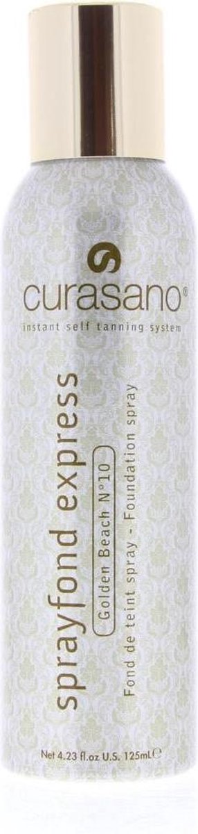 Curasano Sprayfond Express Golden Beach N°10 - 125 ml - Zelfbruiner
