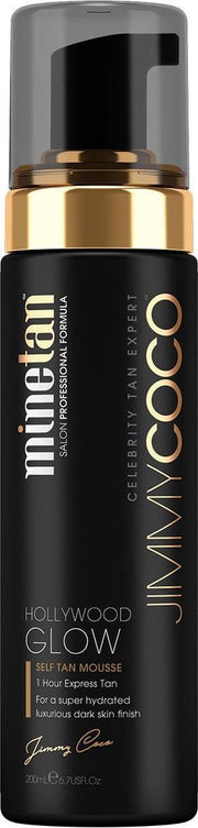 Minetan Jimmy Coco hollywood glow self tan mousse 200ml
