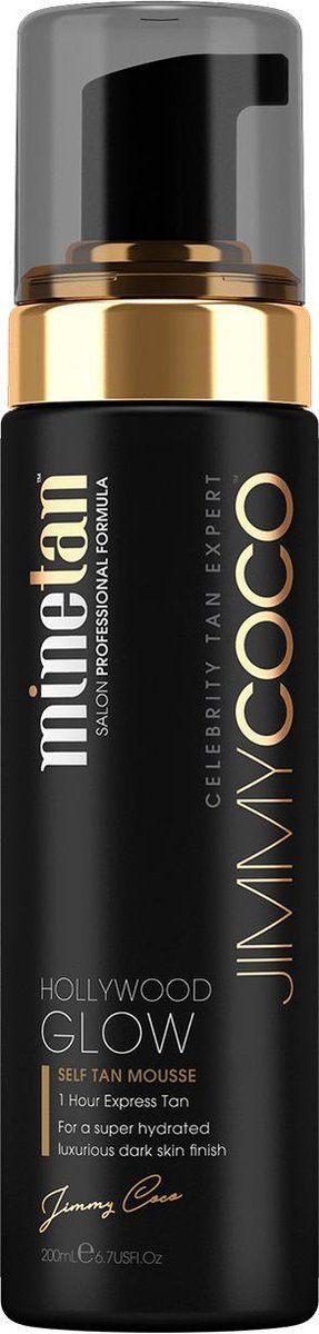 Minetan Jimmy Coco hollywood glow self tan mousse 200ml