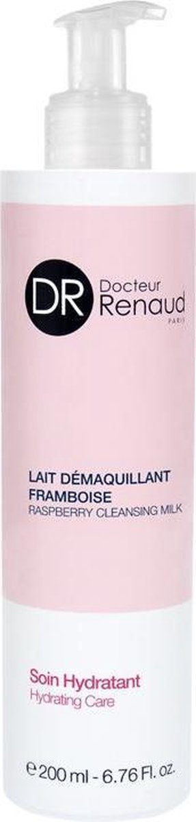 DR Renaud Framboise Reinigingsmelk  - 200ml - Hydraterend Voor Een Droge Huid
