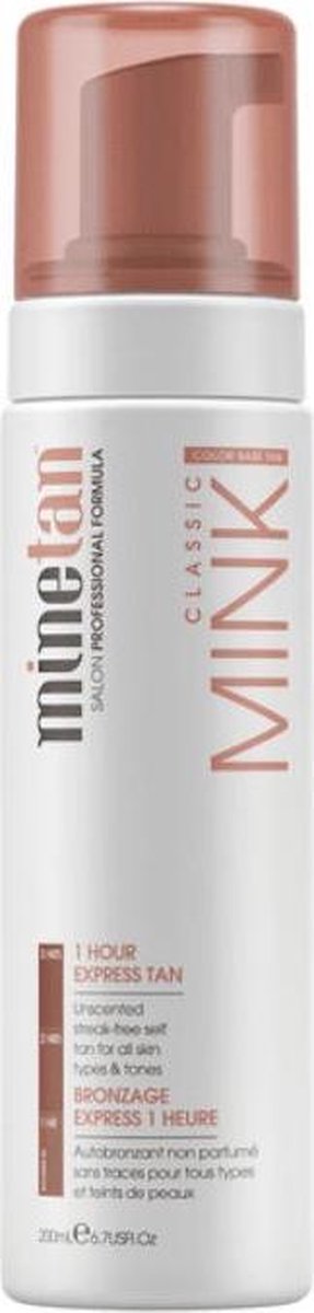 MineTan Mink Self Tan Foam