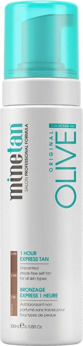 Minetan - Olive Self tanning Foam for Very Dark Tan (Super Dark)  - 200ml