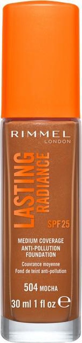 Rimmel Lasting Radiance Foundation - 504 Mocha