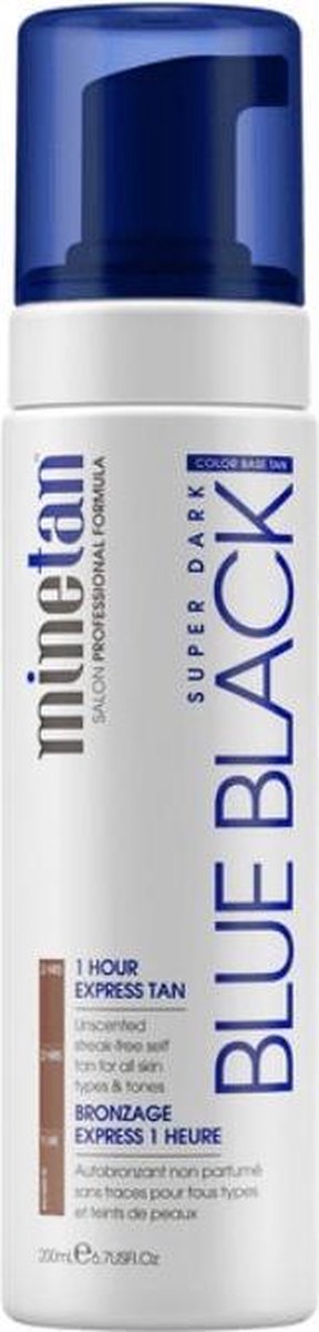 MineTan Blue Black Self Tan Foam