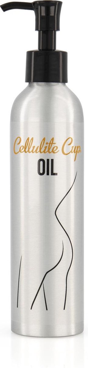 MKBM Cellulite Cup Olie van Fajah Lourens - Met vitamine C en vitamine E - Massageolie tegen cellulite - Helpt cellulite te reduceren - 250 ml