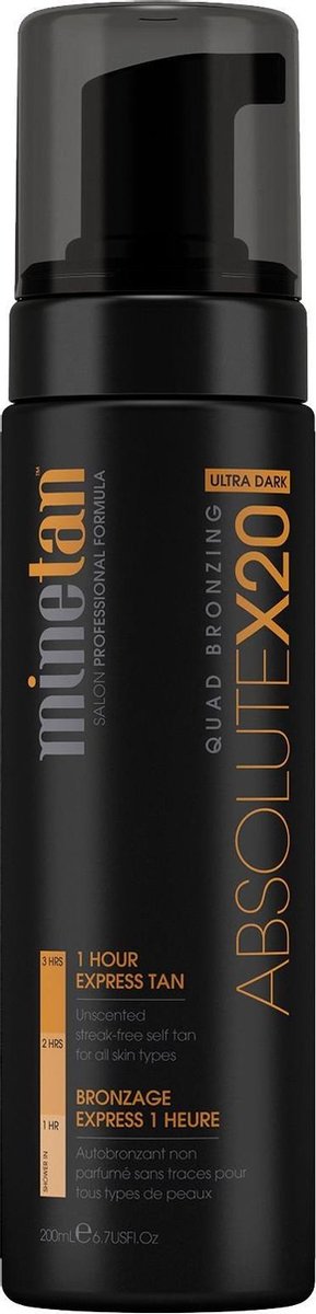 MineTan Absolute X20 Self Tan Foam - 200 ml