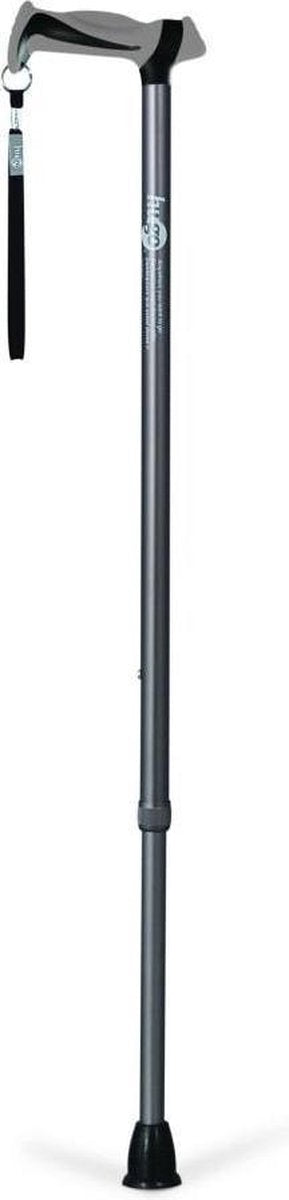 Hugo® Wandelstok met Derby handvat - bruin - Hugo