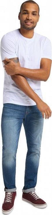Mustang Vegas denim blue used heren jeans spijkerbroek - W32 / L36