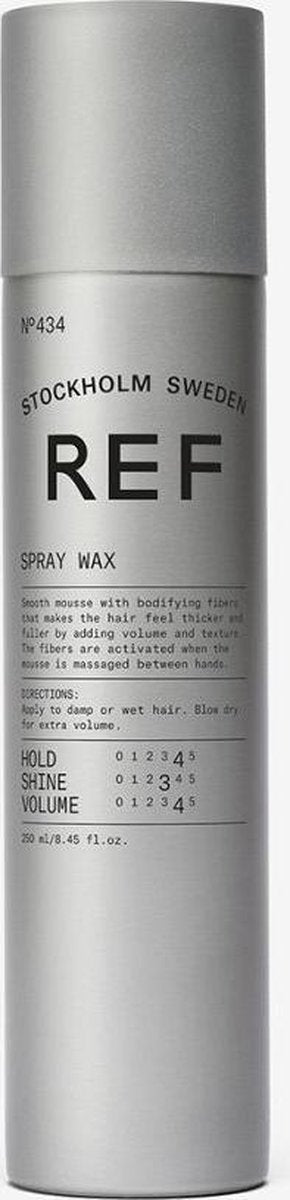 REF Spray Wax 434 haarspray Vrouwen 250 ml