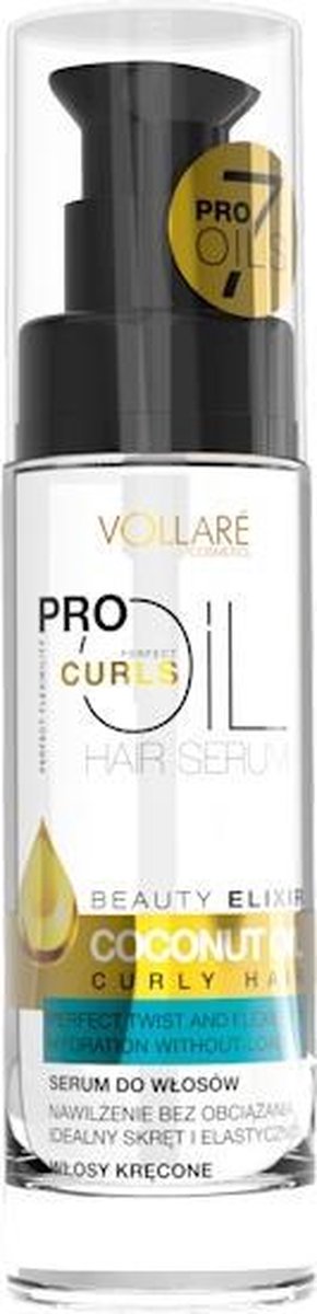 VOLLARE PROils Perfect Curls Hair Serum voor krullend haar 30ml.