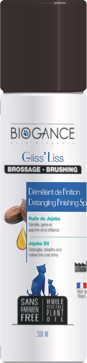 Biogance kat ontklitter spray jojoba 300ml