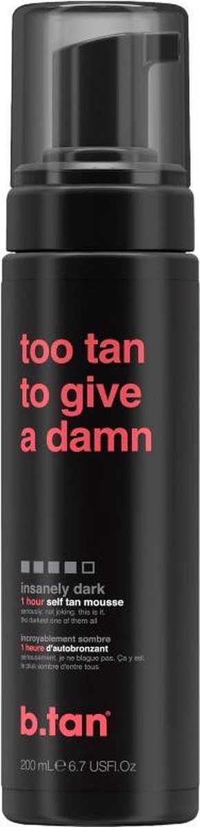 B.Tan Too Tan To Give A Damm Self Tan Foam 200 ml