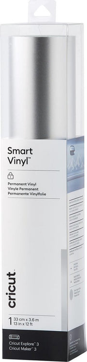Cricut Vinyl Folie - Smart Vinyl - Permanent - 33x360cm - Mat Zilver