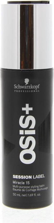 Schwarzkopf Session Label Osis+ Miracle 15 Creme Multi-purpose Styling Balm 50ml