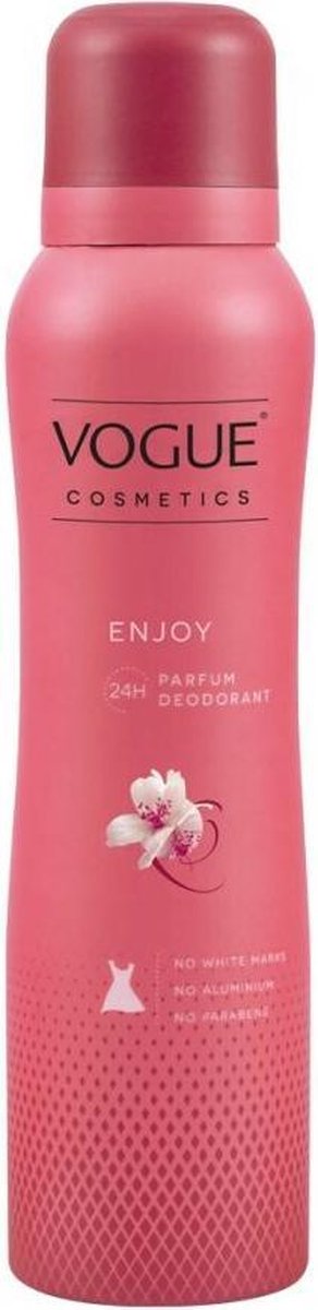 6x Vogue Enjoy Parfum Deodorant 150 ml