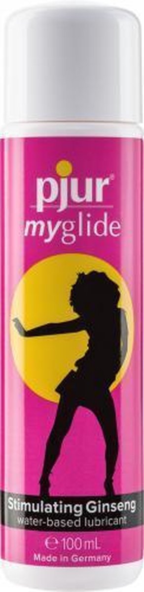 Pjur MyGlide Stimulerend Glijmiddel - 100 ml | Waterbasis | Vrouwen | Mannen | Smaak | Condooms | Massage | Olie | Condooms |  Pjur | Anaal | Siliconen | Erotische | Easyglide