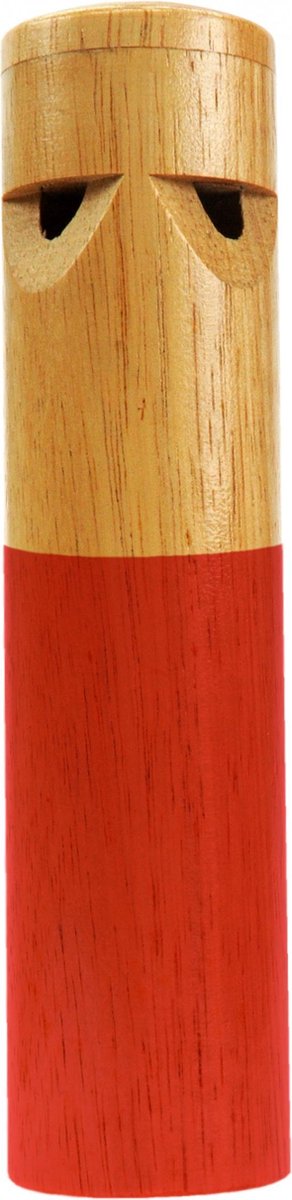 Rattlesnake Stoomfluit Hout Rood