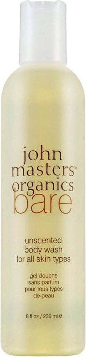 John Masters Organics Bare Unscented - 236 ml - Douchegel