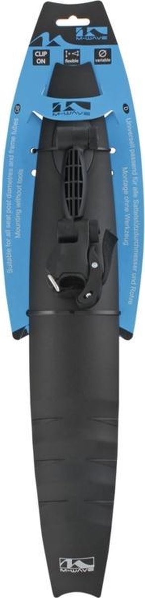 M-wave Achterspatbord Mud Max 20-28 Inch Zwart