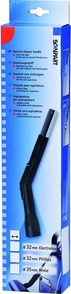 Scanpart 1190040083 481281718413 Pistoolgreep Miele 35mm