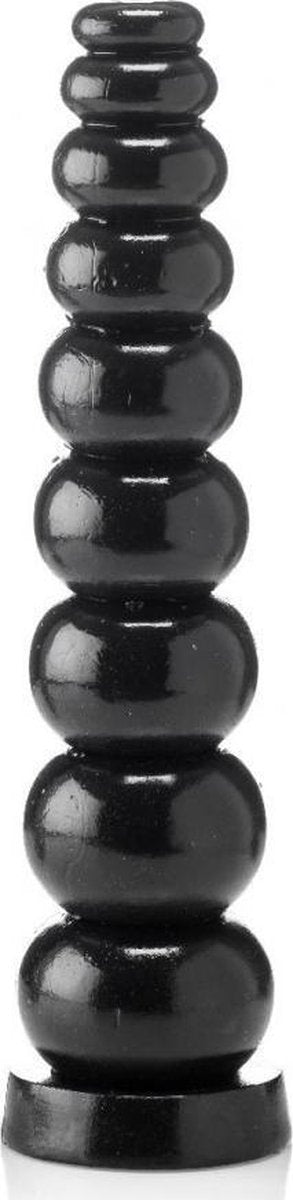 XXLTOYS - Zizou - XXL Dildo - Inbrenglengte 36 X 8.5 cm - Black - Uniek Design Realistische Dildo – Stevige Dildo – voor Diehards only - Made in Europe
