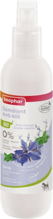 3x Beaphar Bio Anti-klit Spray 200 ml