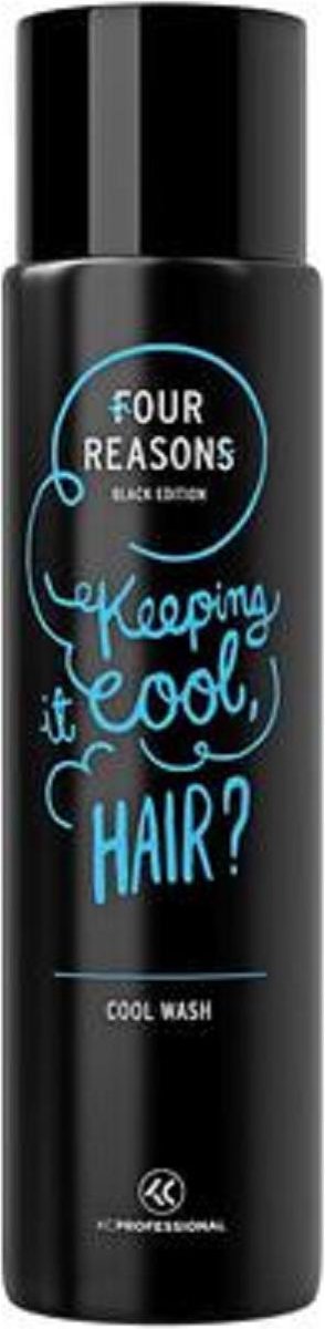 KC Professional Four Reasons Black Edition Cool Wash shampoo 300 ml