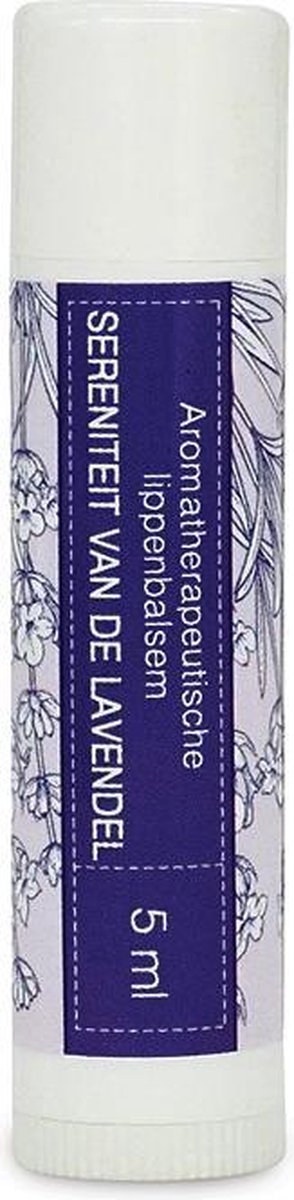 Aromama Lippenbalsem Sereniteit Van De Lavendel 5 Ml Vegan Wit