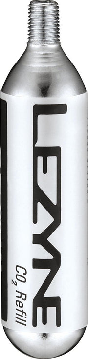 Lezyne 25G Threaded - CO2 Patronen (5x) - Zilver