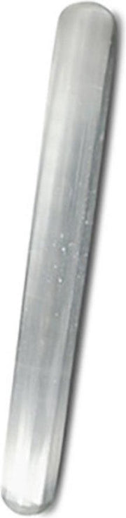 Seleniet massagestaaf dun - 150 mm - wit